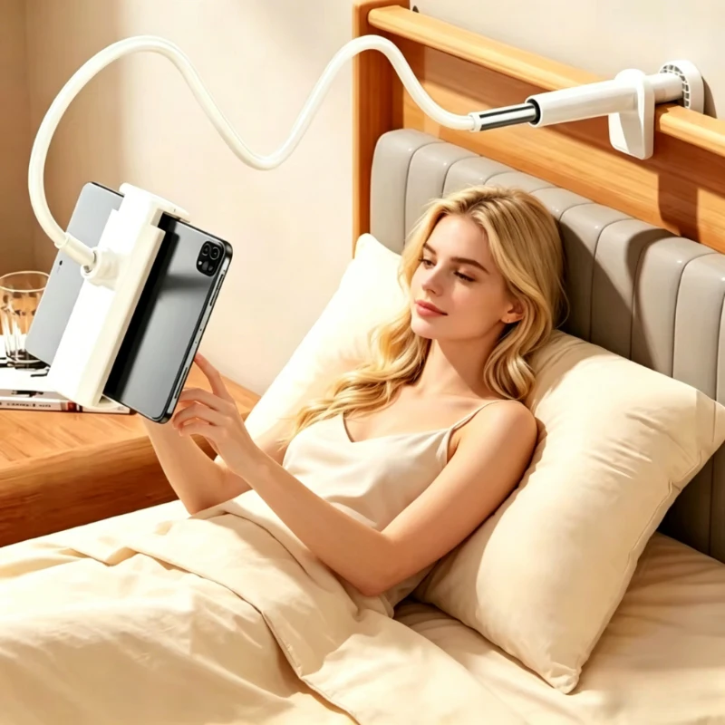 Universal Long Arm Phone Holder 70CM, Lazy Cantilever Desktop Stand for iPad, Tablet & Smartphone, Bedside Adjustable Bracket
Universal Long Arm Phone Holder 70CM, Lazy Cantilever Desktop Stand for iPad, Tablet & Smartphone, Bedside Adjustable Bracket