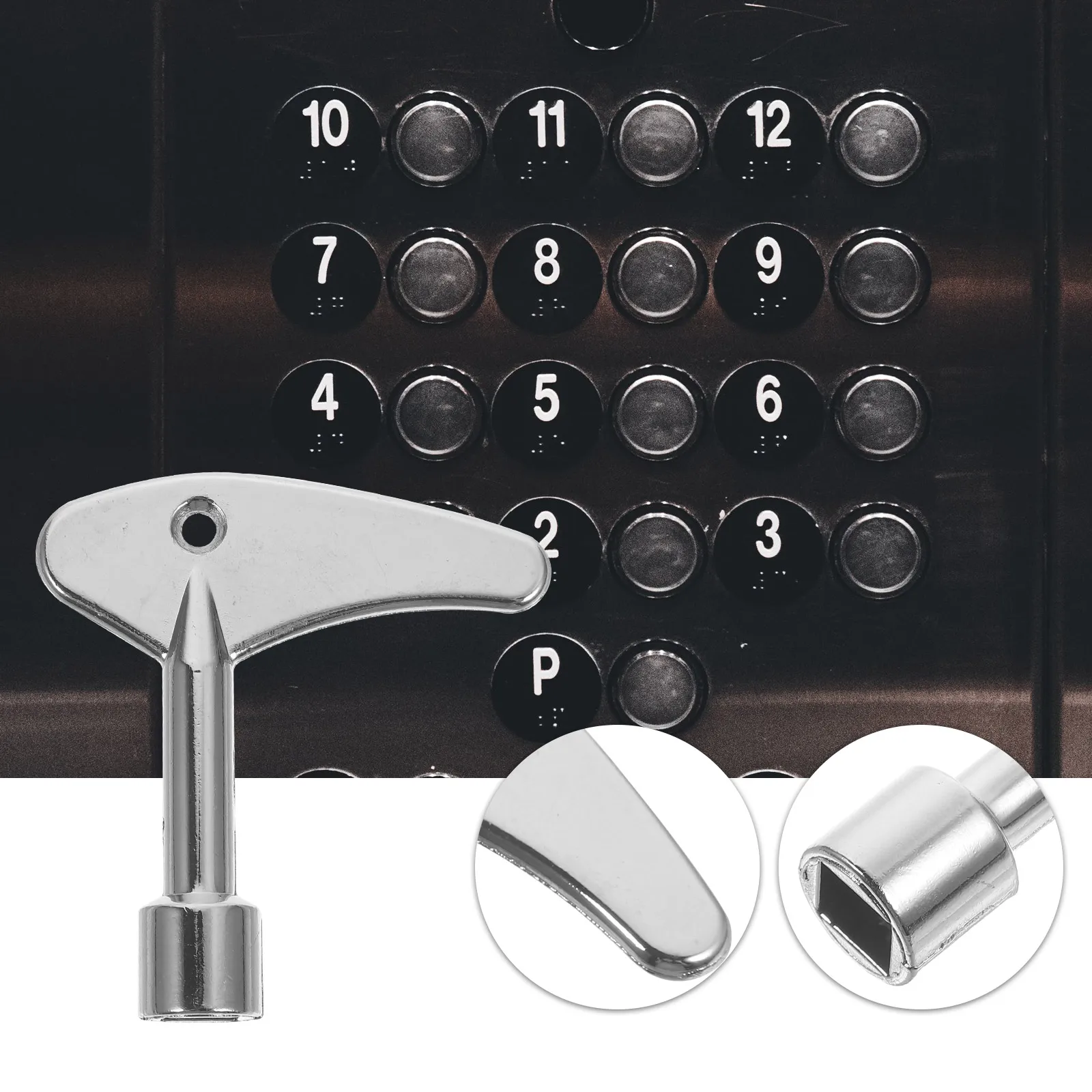 2pcs Elevator Key Universal Drop Key For Lift Door Lock Water Meter Radiator Keys Electric Cabinet Durable Metal Professional
2pcs Elevator Key Universal Drop Key For Lift Door Lock Water Meter Radiator Keys Electric Cabinet Durable Metal Professional