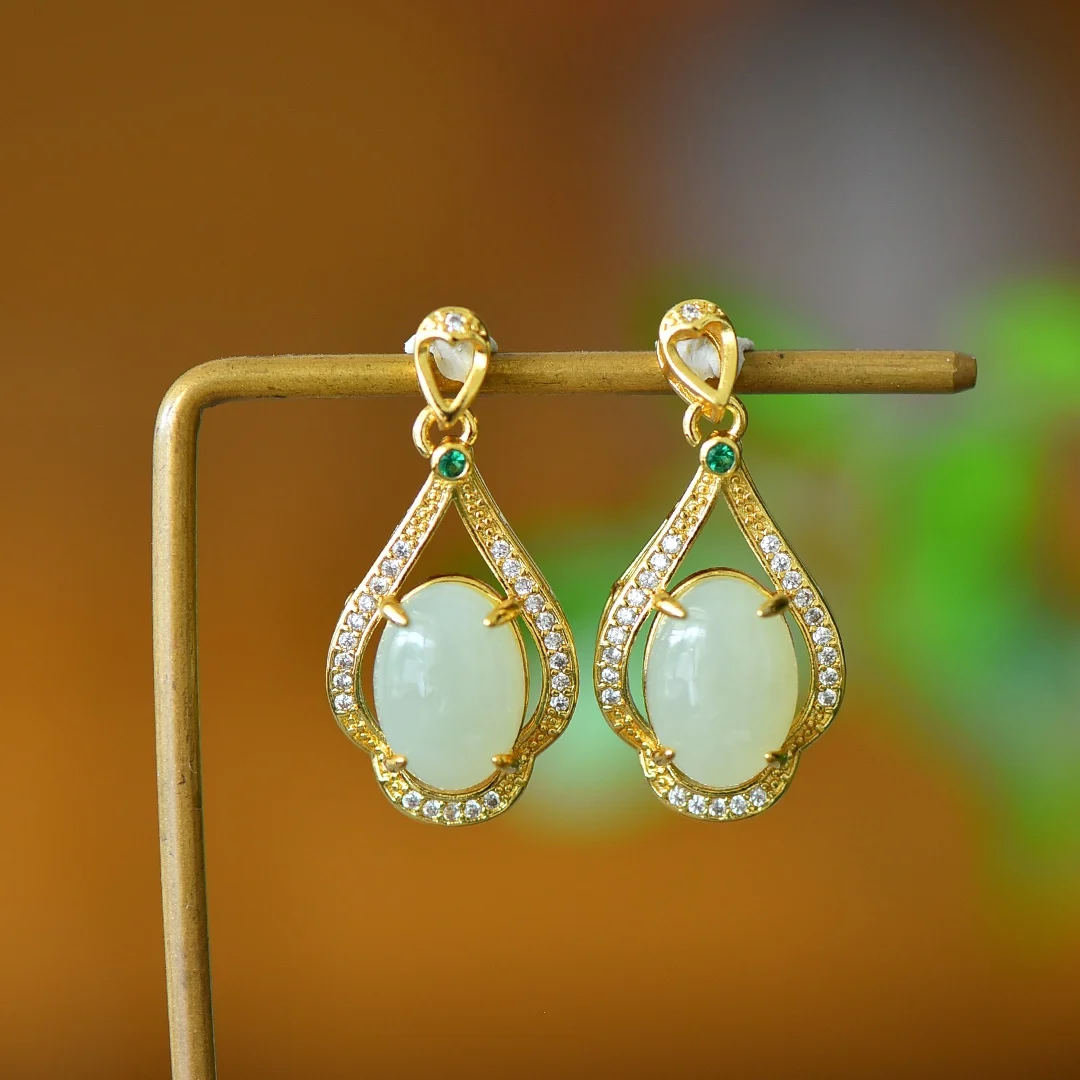 Натуральный нефрит, Hetian Jade, белый нефрит, модные серьги, подвески, оптовая продажа
Натуральный нефрит, Hetian Jade, белый нефрит, модные серьги, подвески, оптовая продажа