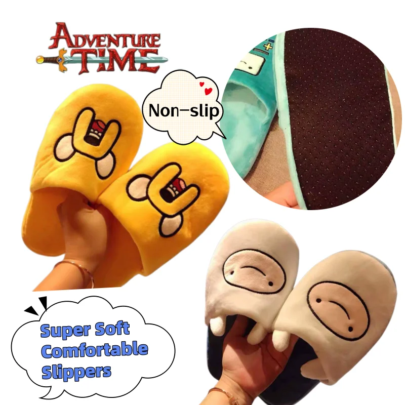 Warner Bros. Adventure Time Finn Cotton Slippers Couple Creative Cartoon Non-slip Mute Floor Cotton Slippers High Color Value
Warner Bros. Adventure Time Finn Cotton Slippers Couple Creative Cartoon Non-slip Mute Floor Cotton Slippers High Color Value