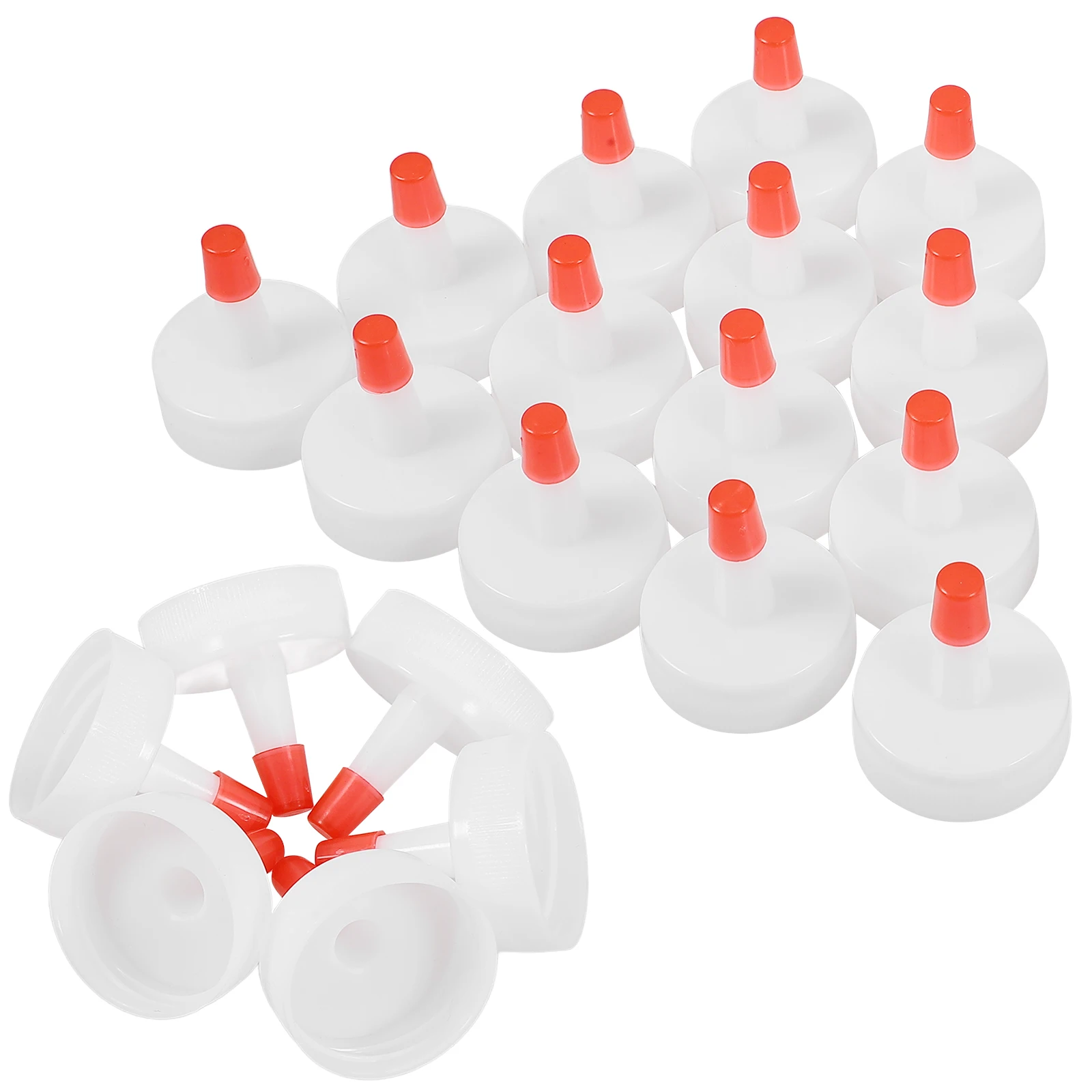 20pcs Leak Proof Bottle Cap Plastic Replacement Upside Down Dispensing Mineral Water Bottles White Teaching Equipment Squeeze
20pcs Leak Proof Bottle Cap Plastic Replacement Upside Down Dispensing Mineral Water Bottles White Teaching Equipment Squeeze