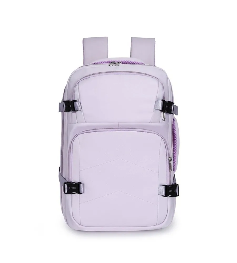 Stylish off-white laptop backpack anti-splash wear-resistant expandable schoolbag for women students
Stylish off-white laptop backpack anti-splash wear-resistant expandable schoolbag for women students