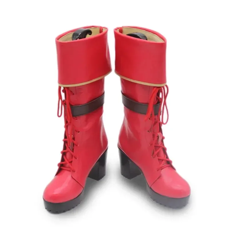 Anime Game Asamiya Athena Red High Heels Cosplay Shoes Boots Halloween Costume Accessories Props Made
Anime Game Asamiya Athena Red High Heels Cosplay Shoes Boots Halloween Costume Accessories Props Made