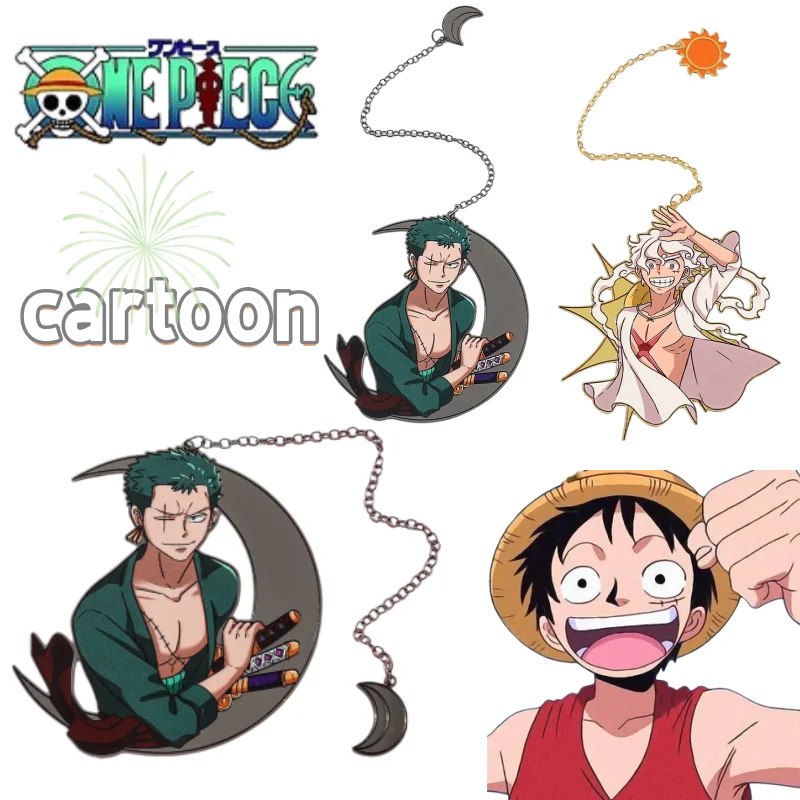 New creative One Piece book clip, cartoon cute, high appearance value, stylish, personalized, portable student notebook bookmark
New creative One Piece book clip, cartoon cute, high appearance value, stylish, personalized, portable student notebook bookmark