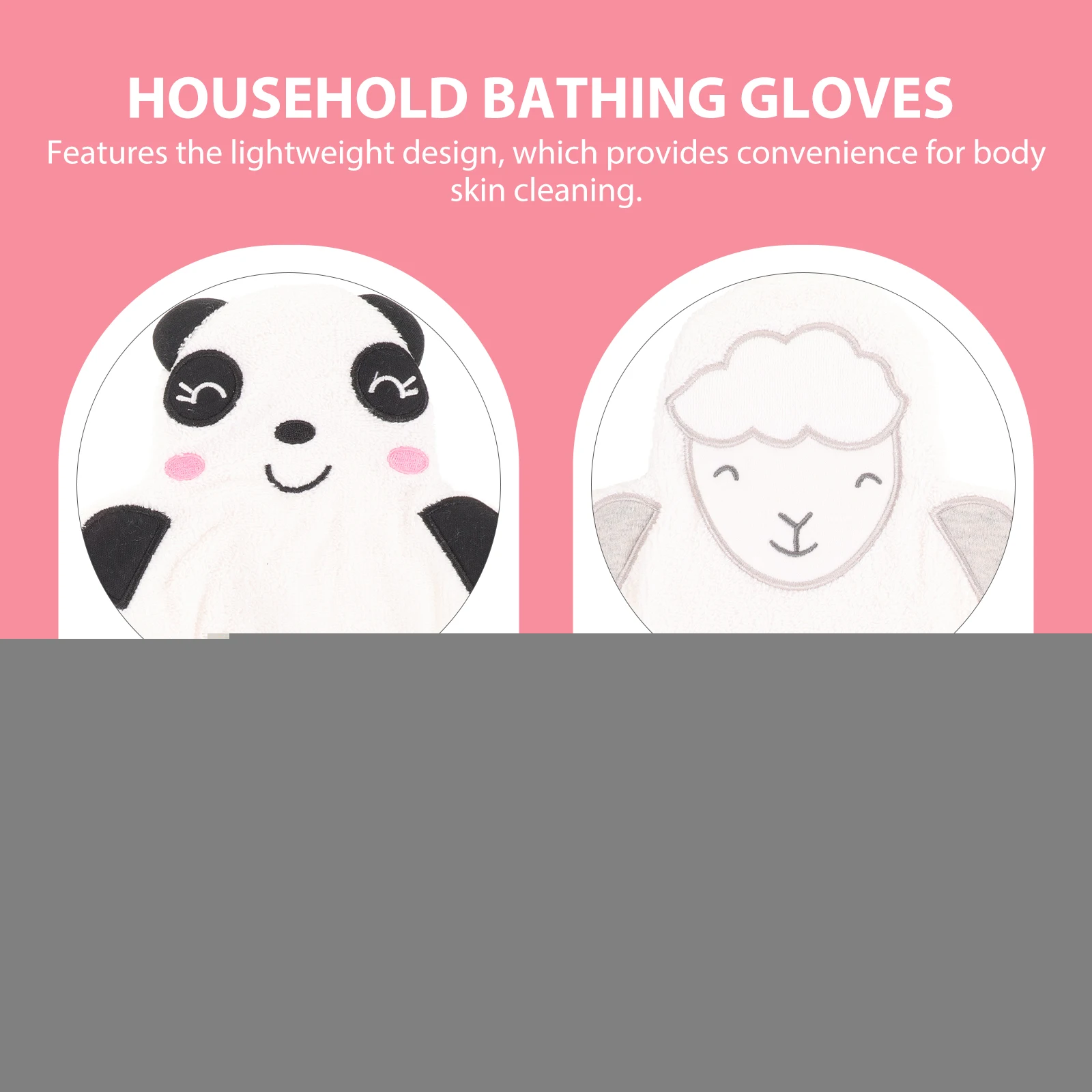Cartoon Bath Gloves Baby Exfoliating Tool Newborn Infant Child Lightweight Cleaning Effect Pingpong Glove Shower Mitts
Cartoon Bath Gloves Baby Exfoliating Tool Newborn Infant Child Lightweight Cleaning Effect Pingpong Glove Shower Mitts
