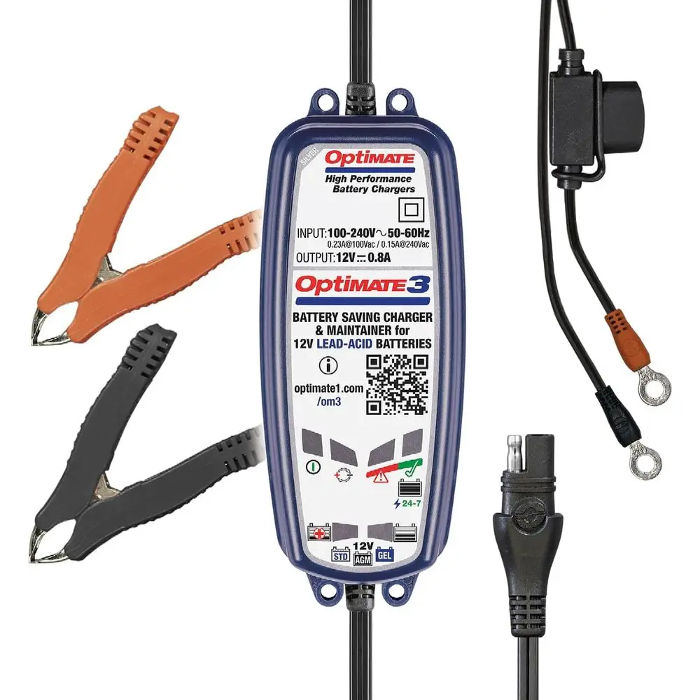 3 0,8 А, интеллектуальное зарядное устройство для свинцово-кислотных аккумуляторов 12 В для мотоциклов и аккумуляторов Powersport
3 0,8 А, интеллектуальное зарядное устройство для свинцово-кислотных аккумуляторов 12 В для мотоциклов и аккумуляторов Powersport