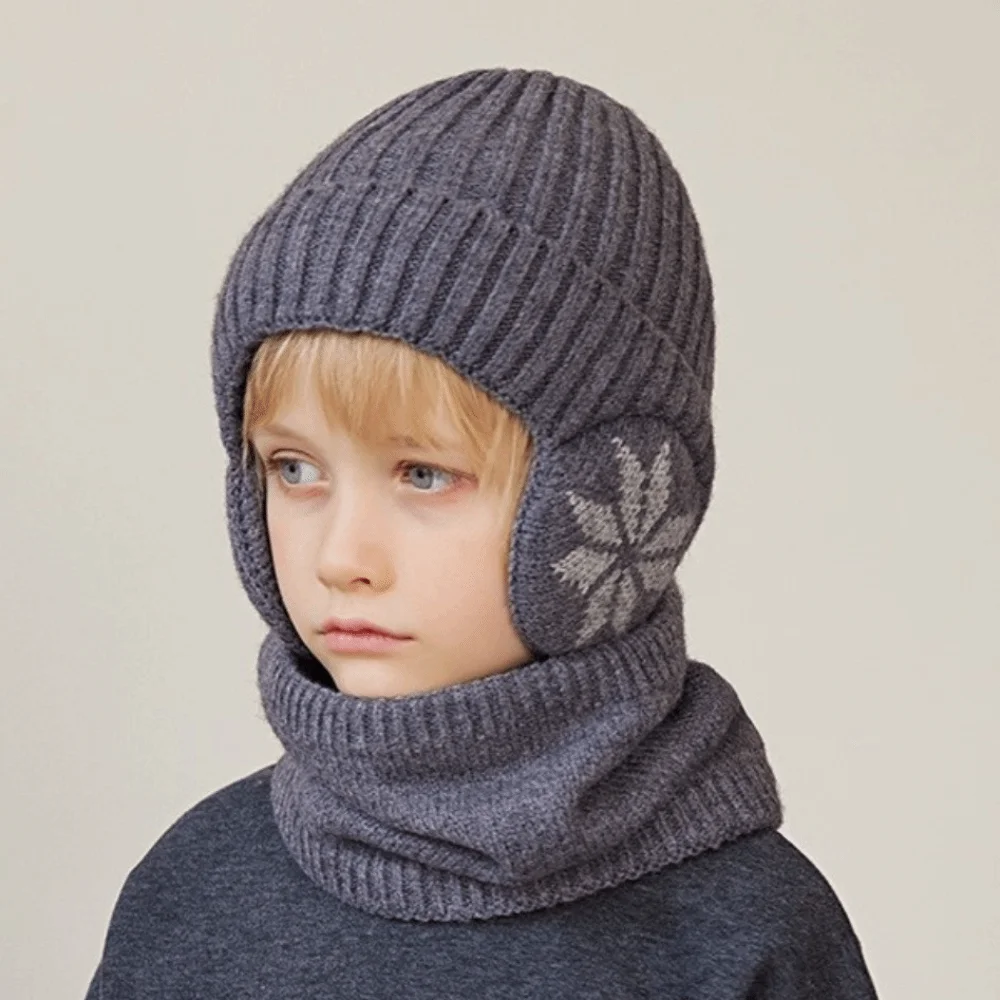 2pcs Soft Solid Color Ear Protection Wool Caps Coldproof Scarf Hat Set Warm Windproof Pullover Hat Winter
2pcs Soft Solid Color Ear Protection Wool Caps Coldproof Scarf Hat Set Warm Windproof Pullover Hat Winter