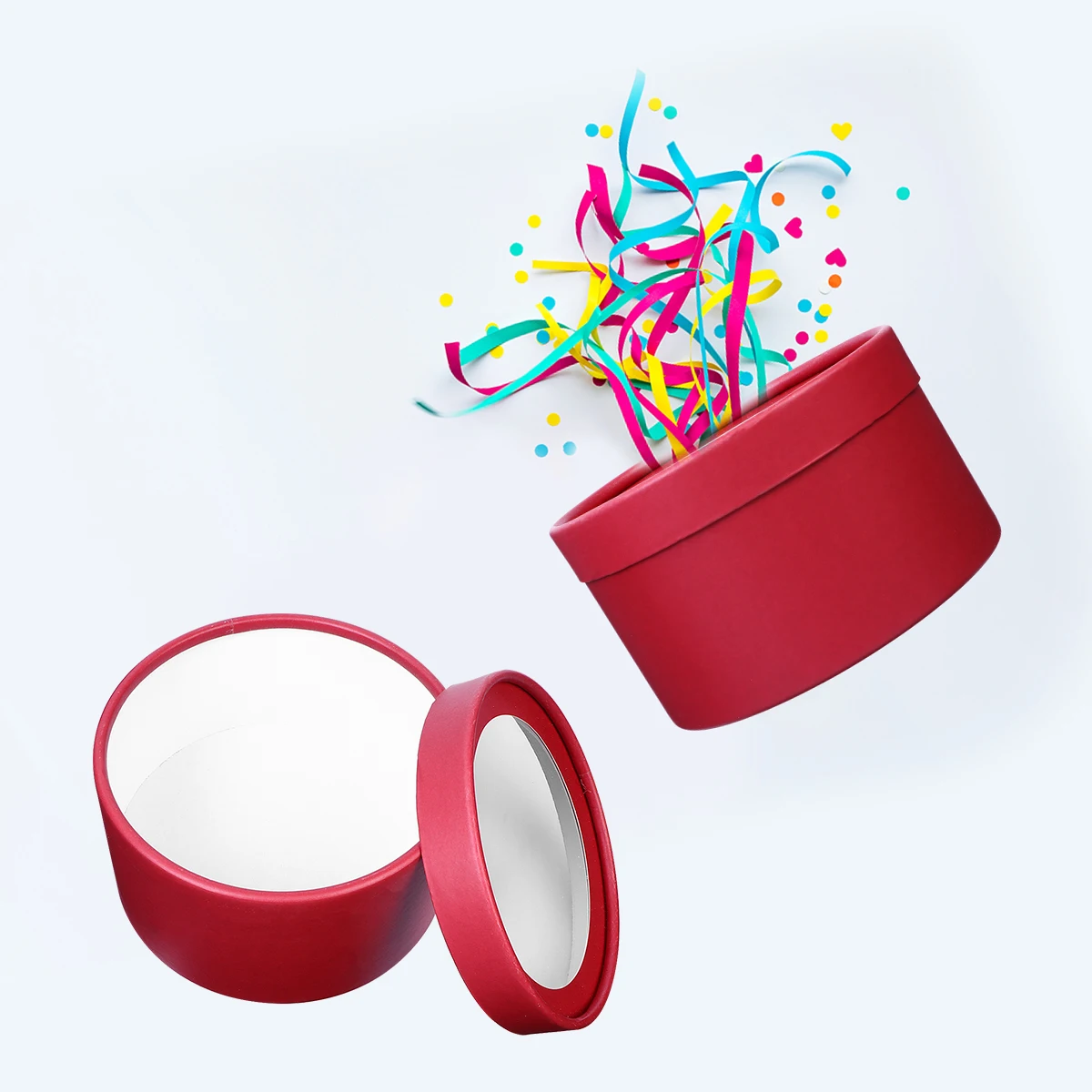 Round Gift Boxes Transparent Lid Christmas Candy Storage Containers For Party Decorations Xmas Gift Packaging Bag 
Round Gift Boxes Transparent Lid Christmas Candy Storage Containers For Party Decorations Xmas Gift Packaging Bag