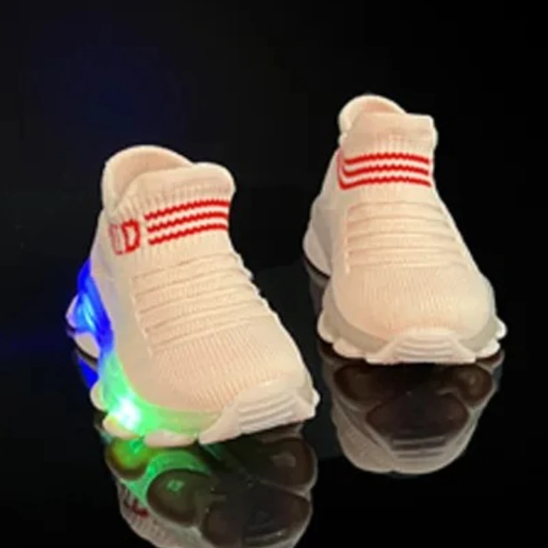 2025 New LED Lights Boys and Girls' Flying Woven Sports Socks and Shoes with Summer New Breathable and Elastic Children's Shoes
2025 New LED Lights Boys and Girls' Flying Woven Sports Socks and Shoes with Summer New Breathable and Elastic Children's Shoes