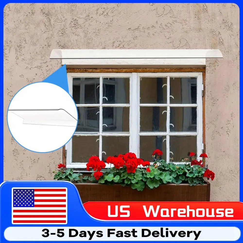 Window Door Wall Canop UV Rain Protection Rain Shelter Outdoor Door Awning Window Awning Canopy for Front Door/Porch Patio Roof
Window Door Wall Canop UV Rain Protection Rain Shelter Outdoor Door Awning Window Awning Canopy for Front Door/Porch Patio Roof