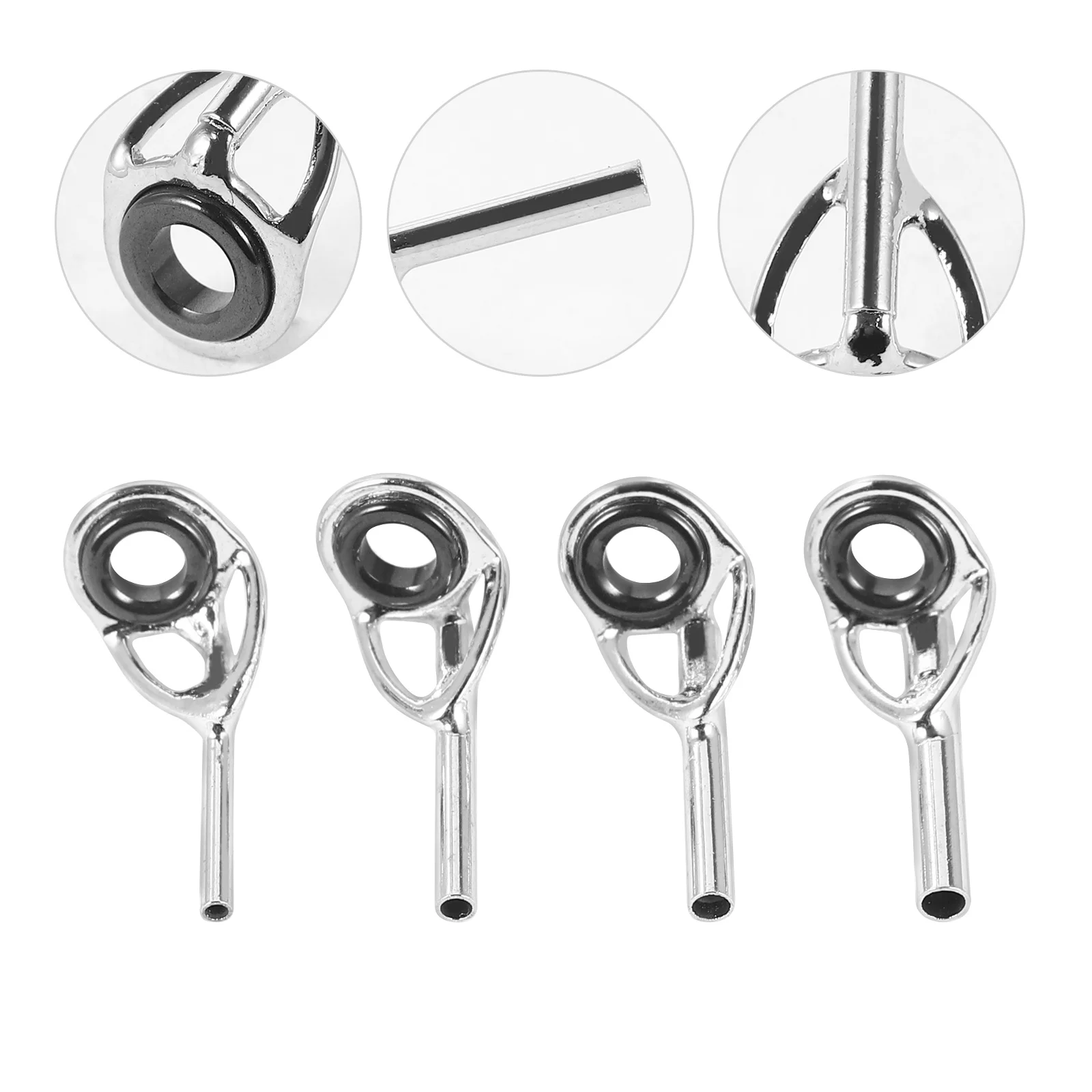 20 Pcs Fishing Accessories Rocky Pole Guide Ring Fisherman Equipment Accessory Gadget Suite Rod Tool Silver
20 Pcs Fishing Accessories Rocky Pole Guide Ring Fisherman Equipment Accessory Gadget Suite Rod Tool Silver