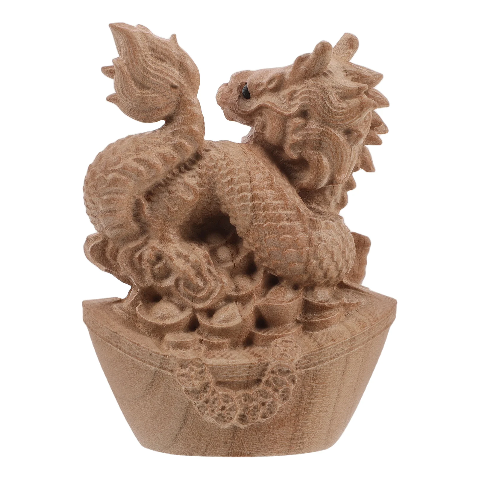 Zodiac Ingot Ornaments Mini Vintage Dragon Statue Wooden Figurine Desktop Year Decor Decors Figurines Decoration Miniature
Zodiac Ingot Ornaments Mini Vintage Dragon Statue Wooden Figurine Desktop Year Decor Decors Figurines Decoration Miniature