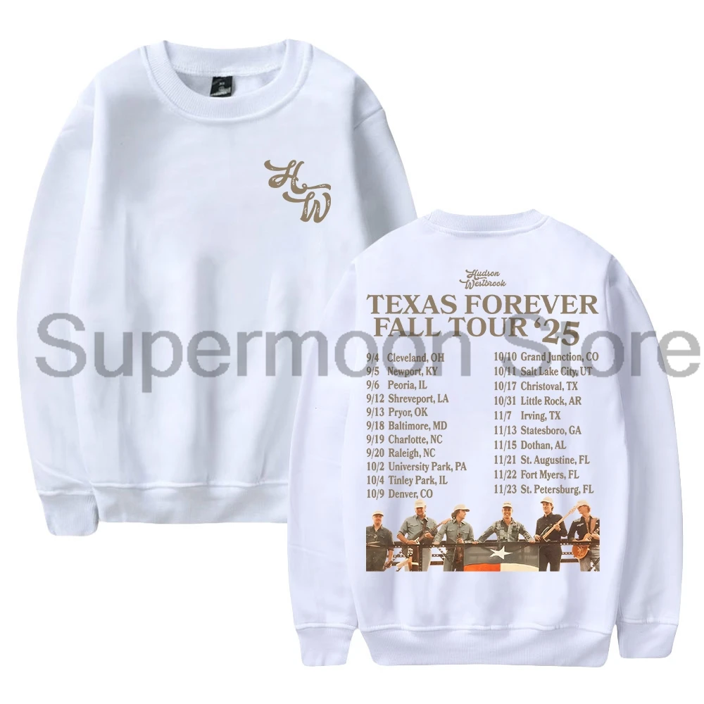 Hudson Westbrook Texas Forever Tour 2025 Crewneck Long Sleeve Streetwear Women Men Pullover Sweatshirt
Hudson Westbrook Texas Forever Tour 2025 Crewneck Long Sleeve Streetwear Women Men Pullover Sweatshirt