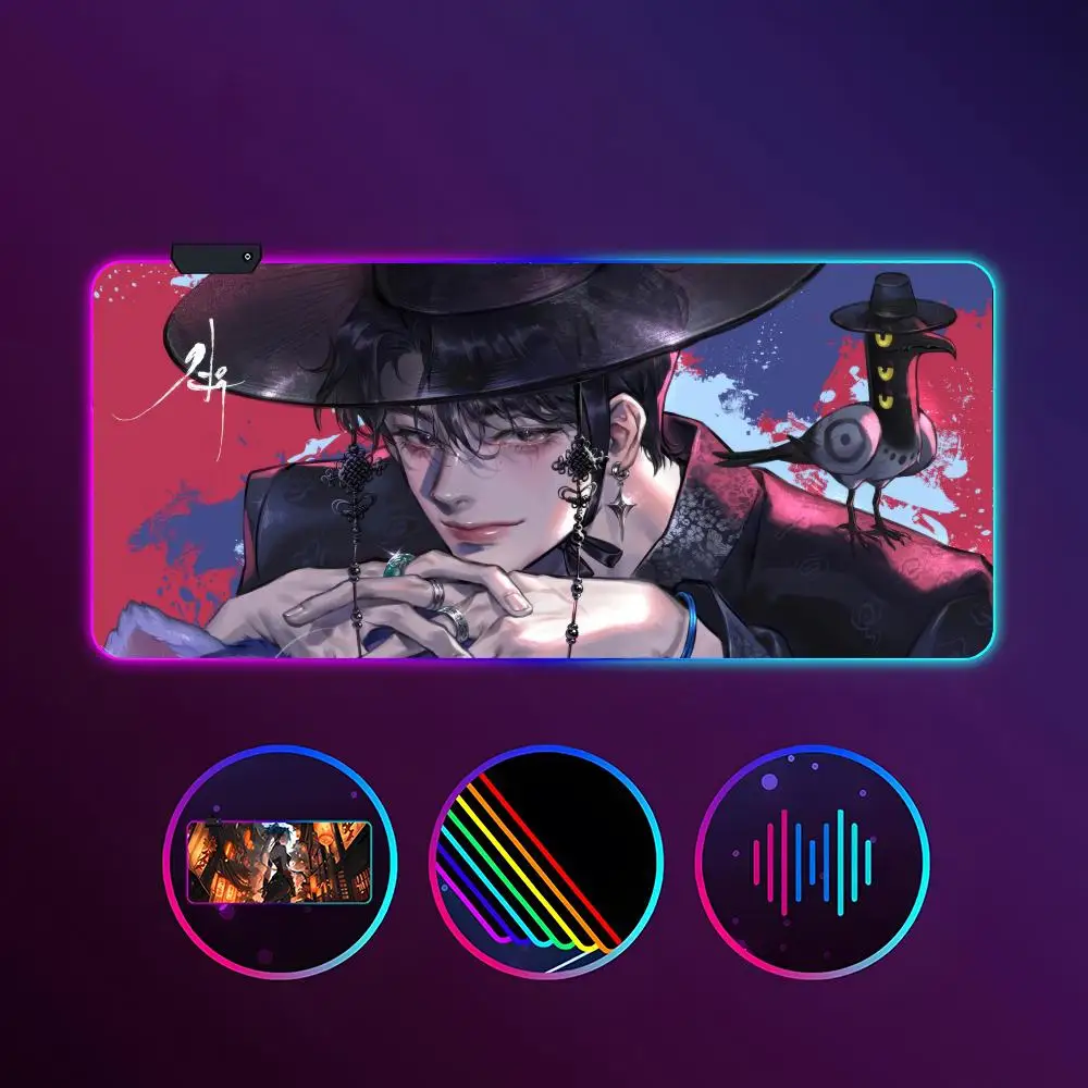 KPop D-Demon H-Hunters Mouse Pad RGB Luminous 900X400mm Large Table Mat Non-slip Extra Large Game Office Mouse Pad
KPop D-Demon H-Hunters Mouse Pad RGB Luminous 900X400mm Large Table Mat Non-slip Extra Large Game Office Mouse Pad
