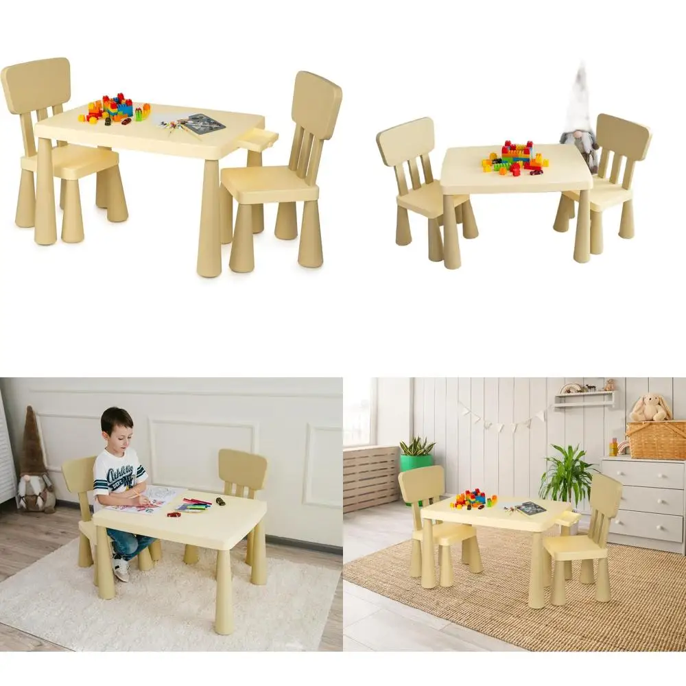 Adjustable Height Toddler Desk with Storage Drawer, Multi-Activity Table Set for Kids 2-8, Ideal for Home, Classroom, Playroom,
Adjustable Height Toddler Desk with Storage Drawer, Multi-Activity Table Set for Kids 2-8, Ideal for Home, Classroom, Playroom,