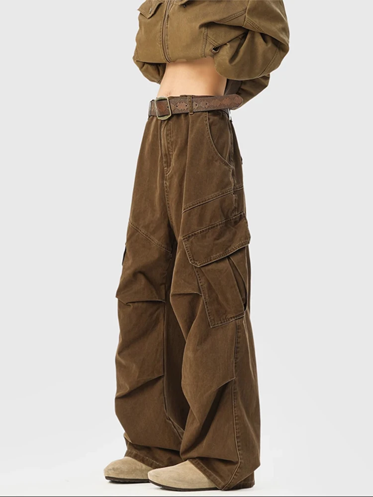 American Sle Casual Cargo Pants Men's Spring Autumn Trendy Brand Paratrooper Loose Wide Leg Long Pants Leisure Straight Tub...
American Sle Casual Cargo Pants Men's Spring Autumn Trendy Brand Paratrooper Loose Wide Leg Long Pants Leisure Straight Tub...