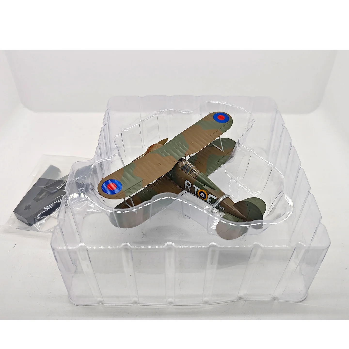 Модель биплана MK1 в масштабе 1:72, готовая статическая модель (изъята из производства)
Модель биплана MK1 в масштабе 1:72, готовая статическая модель (изъята из производства)