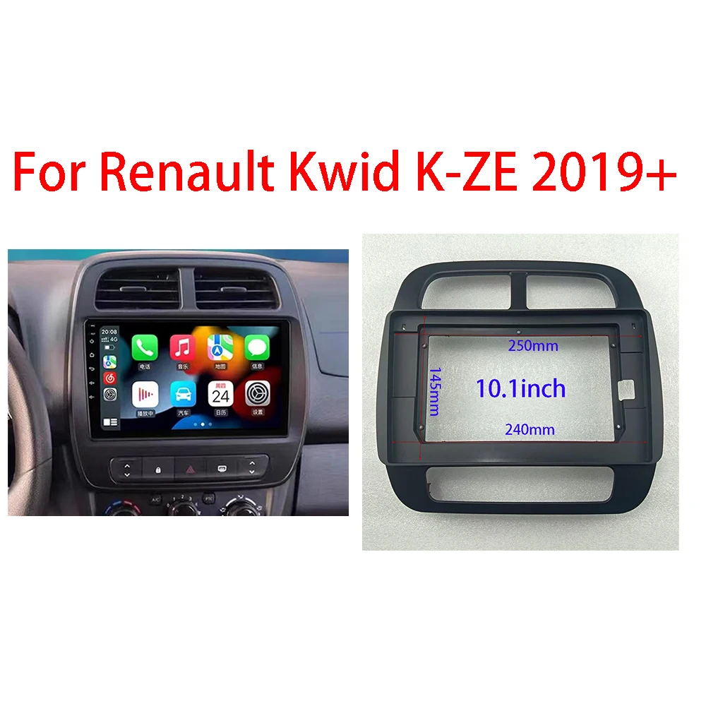 7/9/10 Inch Dashboard Fascia Frame Trim Installation Kit for Renault Kwid K-ZE 2019+ Center Console Radio Panel
7/9/10 Inch Dashboard Fascia Frame Trim Installation Kit for Renault Kwid K-ZE 2019+ Center Console Radio Panel