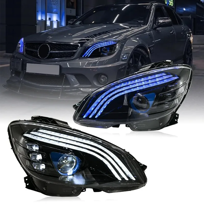 For Benz W204 C-Class C300 2008-2011 LED Headlights Pair DRL Projector Left Right
For Benz W204 C-Class C300 2008-2011 LED Headlights Pair DRL Projector Left Right
