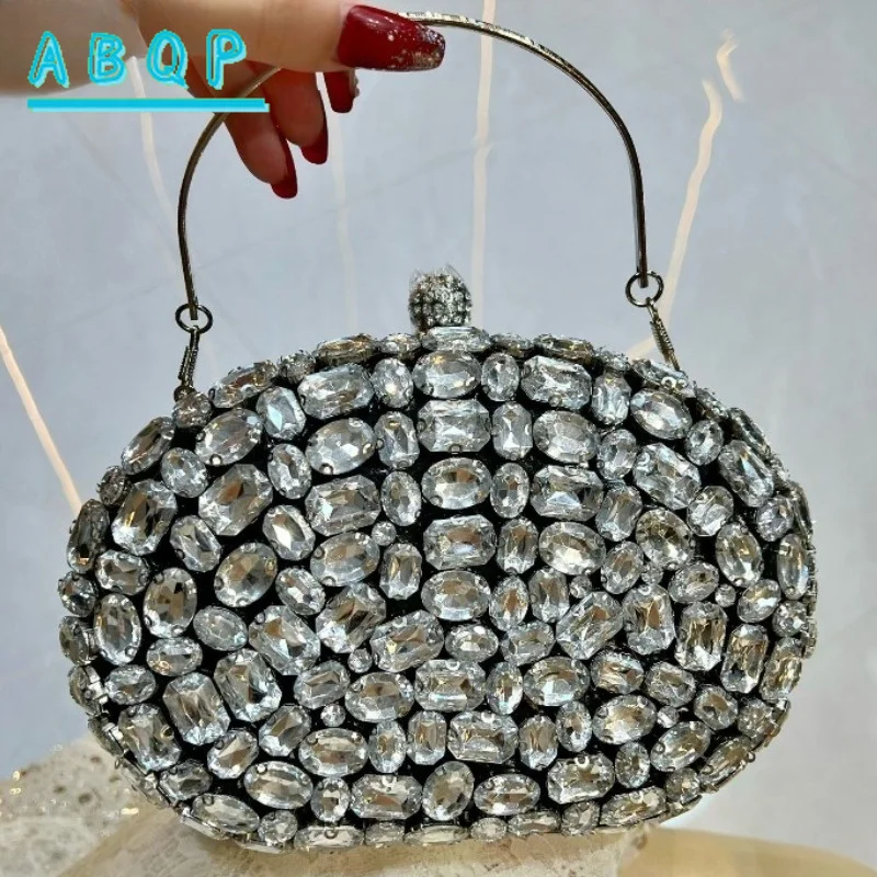 Dinner Clutch Bag Luxury Brand Fashion Diamond-encrusted Shiny Clutch Bag High Quality Diamond-encrusted Women's Shoulder Bag
Dinner Clutch Bag Luxury Brand Fashion Diamond-encrusted Shiny Clutch Bag High Quality Diamond-encrusted Women's Shoulder Bag