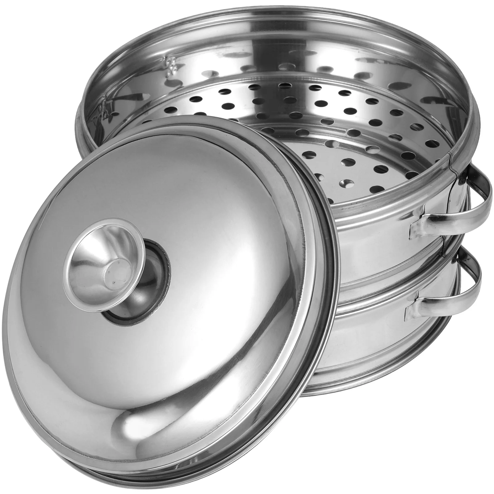 Stainless Steel Steamer Basket Large Capacity Even Heating Three leg Kitchen Cooking Accessories Food Steamer Pot Vegetables
Stainless Steel Steamer Basket Large Capacity Even Heating Three leg Kitchen Cooking Accessories Food Steamer Pot Vegetables