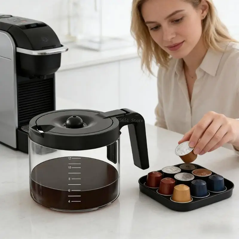 5000ml Glass Coffee Vessel highlighting Removable Lid For Brewing K5600 And K pair Machines
5000ml Glass Coffee Vessel highlighting Removable Lid For Brewing K5600 And K pair Machines