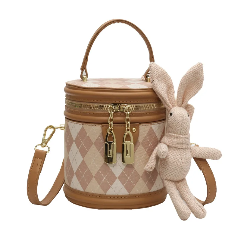 Women's Bag PU Simple Quilted Cylinder Bag mini handbag luxury designer luxury bags woman 2025Crossbody Bag
Women's Bag PU Simple Quilted Cylinder Bag mini handbag luxury designer luxury bags woman 2025Crossbody Bag