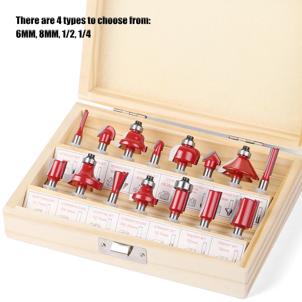 15 шт., наборы фрез для обрезки древесины, 6 мм, 8 мм, 1/4 дюйма, 1/2 дюйма, хвостовики для обрезки древесины, долбежный обрезной станок
15 шт., наборы фрез для обрезки древесины, 6 мм, 8 мм, 1/4 дюйма, 1/2 дюйма, хвостовики для обрезки древесины, долбежный обрезной станок