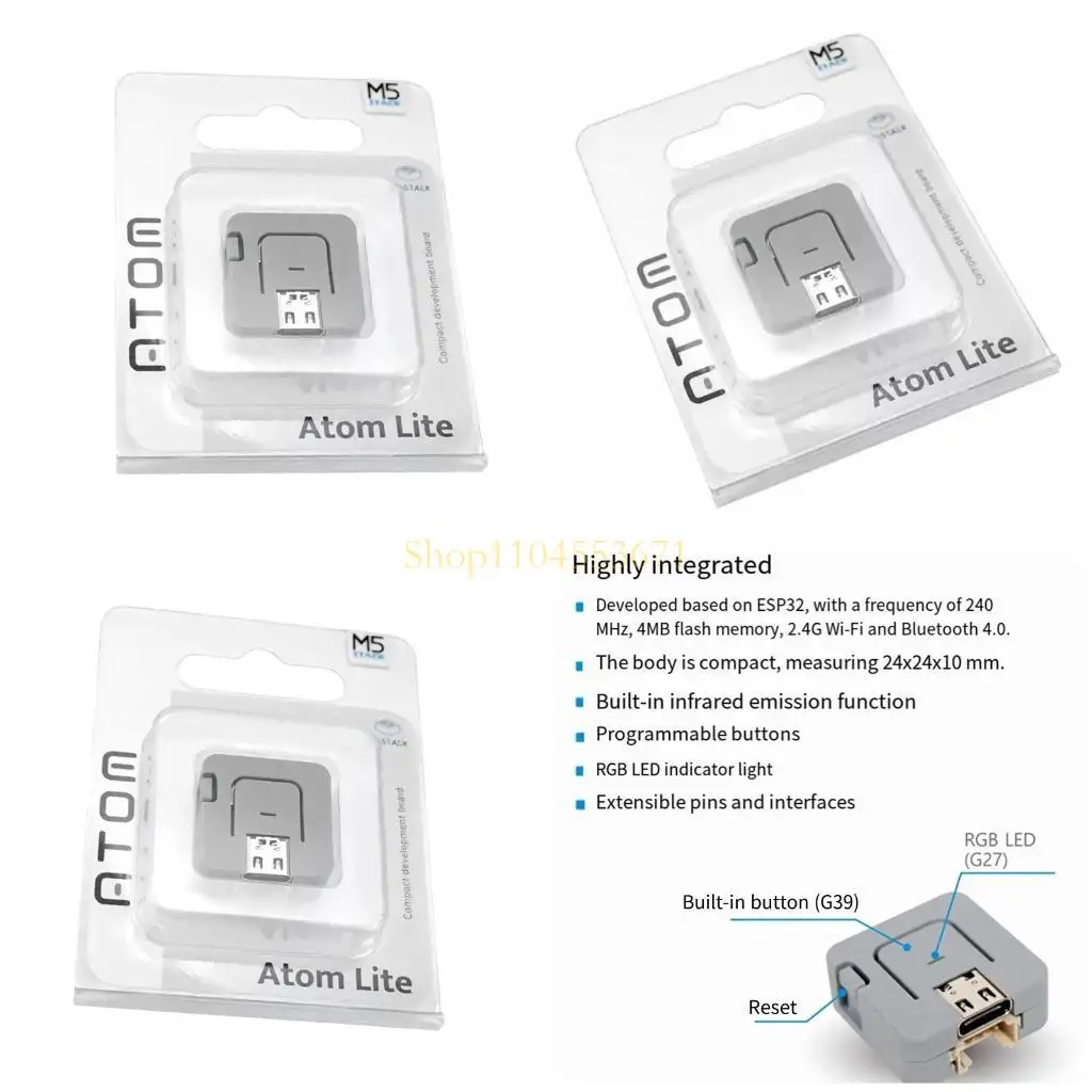 Best Seller Powerful Embedded Intelligent Hardware Development Board WiFi Bluetooth-Compatible Programmable Board
Best Seller Powerful Embedded Intelligent Hardware Development Board WiFi Bluetooth-Compatible Programmable Board