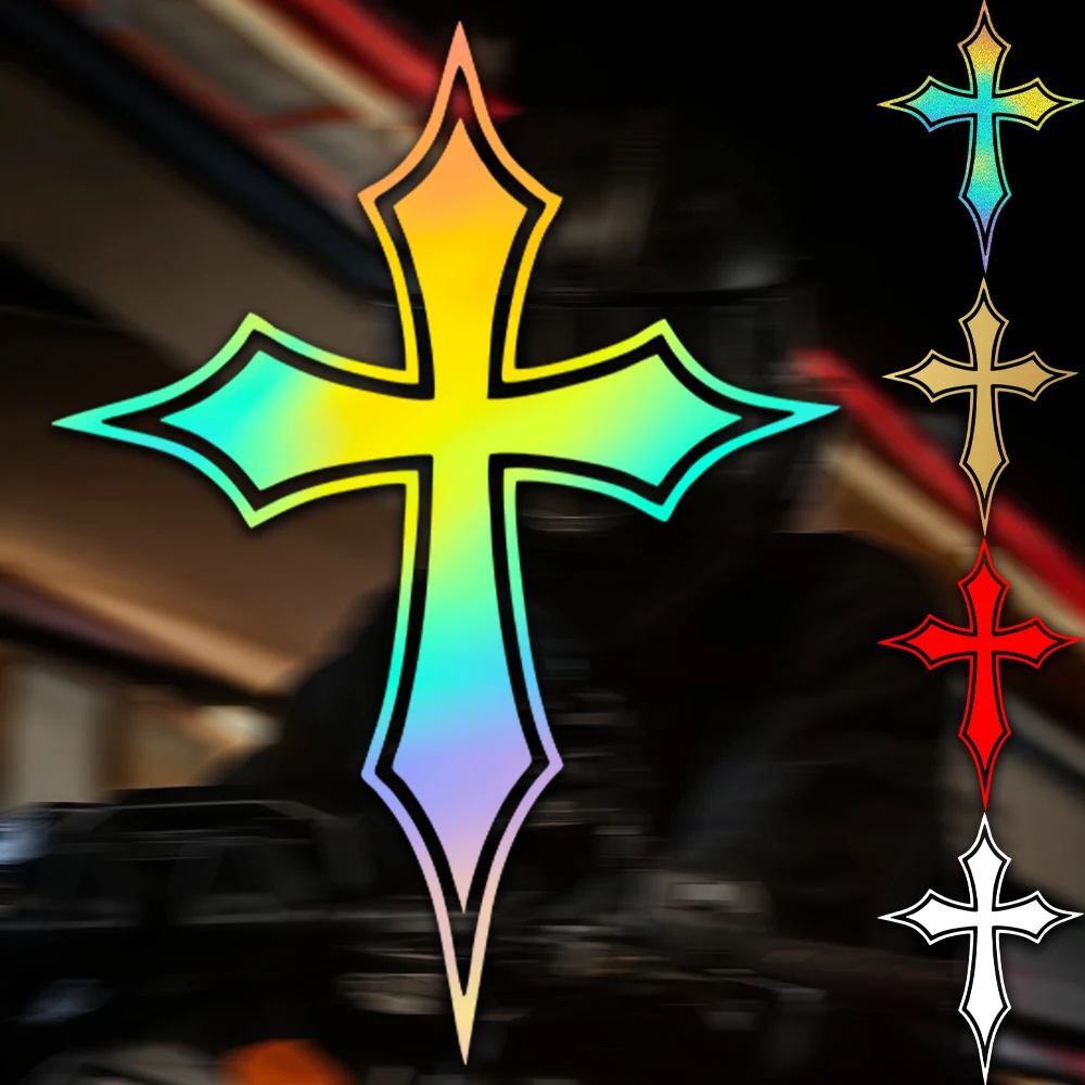 2Pcs Creativity Gothic Cross Motocycle Sticker Easy To Apply Vinyl Decal for Fairing Helmet Side Panel Scooter Bicycle Decor
2Pcs Creativity Gothic Cross Motocycle Sticker Easy To Apply Vinyl Decal for Fairing Helmet Side Panel Scooter Bicycle Decor
