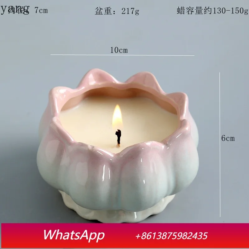 LMM niche creative candle holder ornament personalized ceramic scented candle holder
LMM niche creative candle holder ornament personalized ceramic scented candle holder