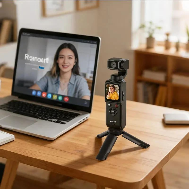 2026 4K Vlog Pocket Gimbal Camera with 330° Face Tracking 18x Zoom, WiFi, 2400mAh Battery-Handheld Stabilizer for YouTube,TikTok
2026 4K Vlog Pocket Gimbal Camera with 330° Face Tracking 18x Zoom, WiFi, 2400mAh Battery-Handheld Stabilizer for YouTube,TikTok