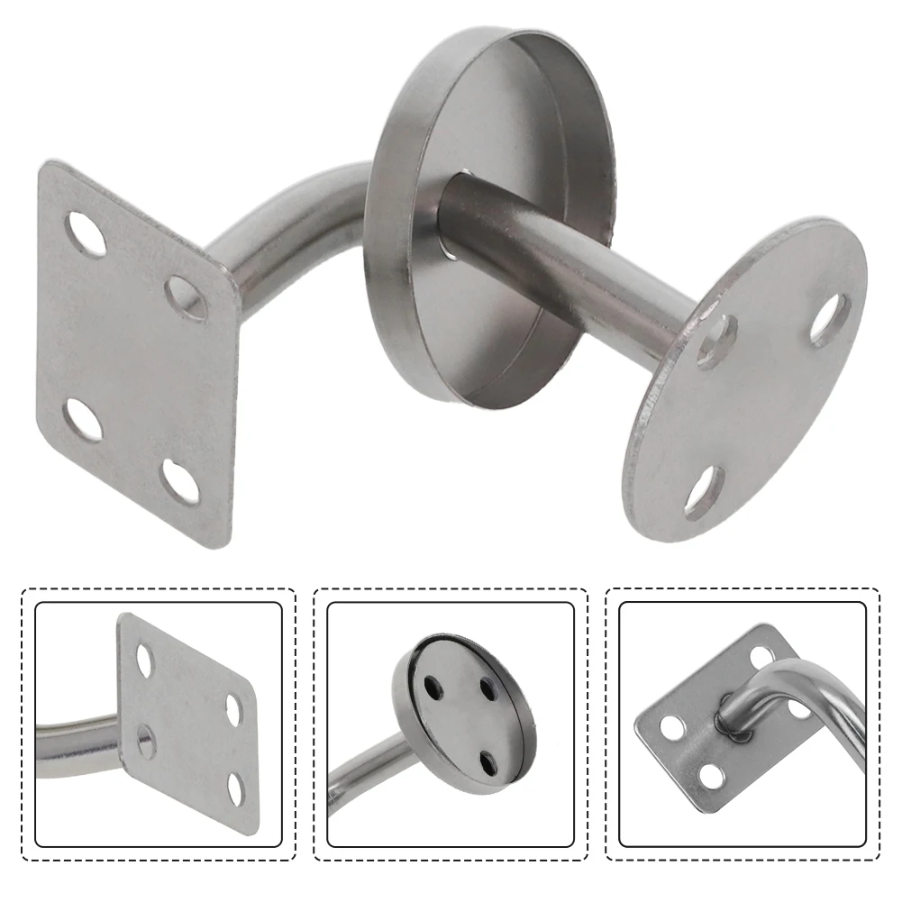 New High Quality Stair Balustrade Bracket Accessories Handrail Stair Handrail 1pc Durable Silver Stainless Steel Wall Mounted
New High Quality Stair Balustrade Bracket Accessories Handrail Stair Handrail 1pc Durable Silver Stainless Steel Wall Mounted