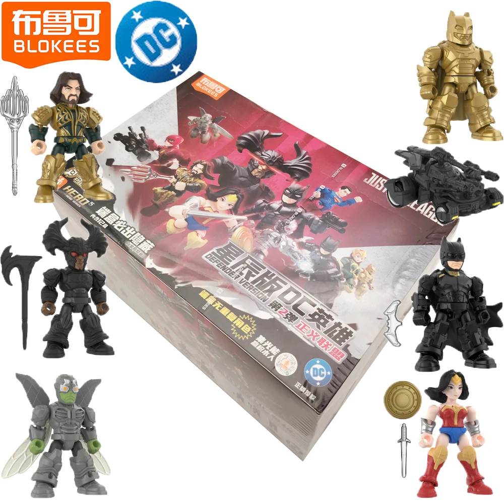 Genuine Blokees DC Hero Blind Box Justice League Series High Quality Creative Delicate Figure Decoration Model Toys Holiday Gift
Genuine Blokees DC Hero Blind Box Justice League Series High Quality Creative Delicate Figure Decoration Model Toys Holiday Gift