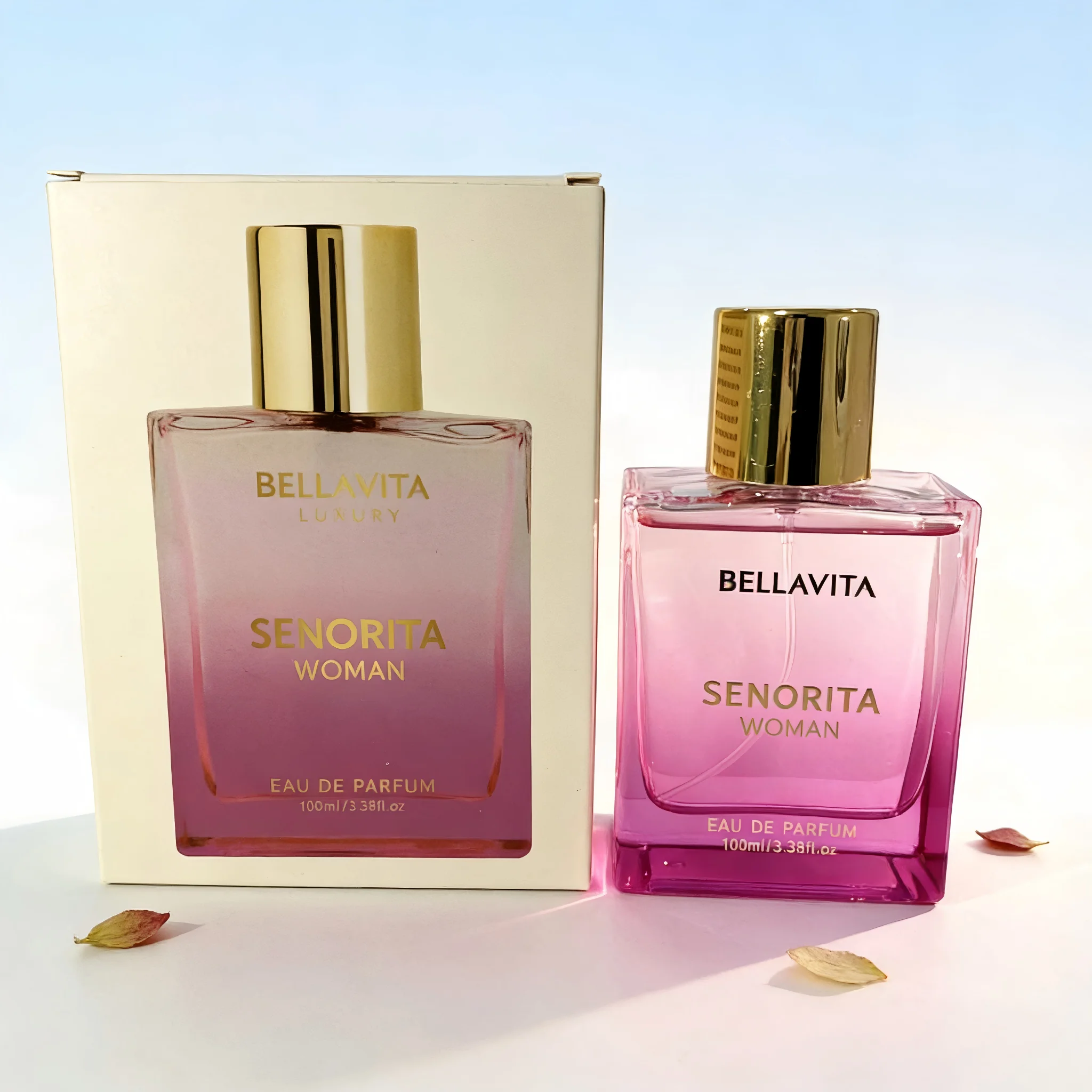 Bellavita Luxury Women's Senorita Fragrance - Long-Lasting Romantic Scent, Great Gift for Birthdays & Holidays
Bellavita Luxury Women's Senorita Fragrance - Long-Lasting Romantic Scent, Great Gift for Birthdays & Holidays