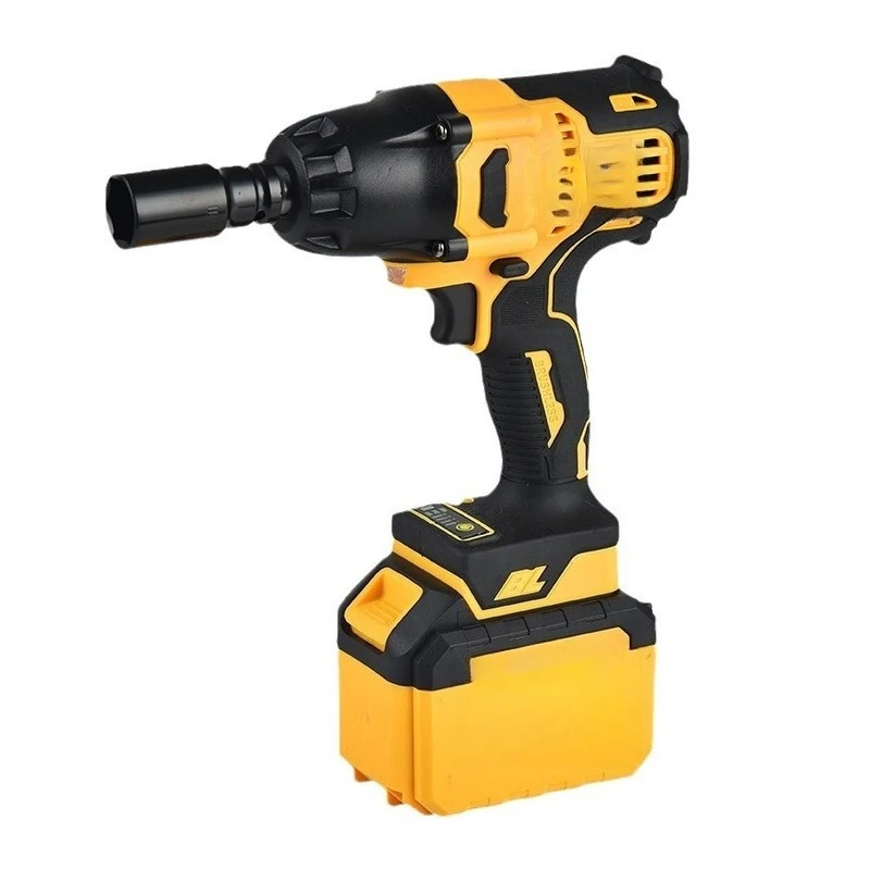 Lithium Battery Wrench Electric Screwdriver Two-speed Lithium Battery Drill High Torque Brushless Hand Drill
Lithium Battery Wrench Electric Screwdriver Two-speed Lithium Battery Drill High Torque Brushless Hand Drill