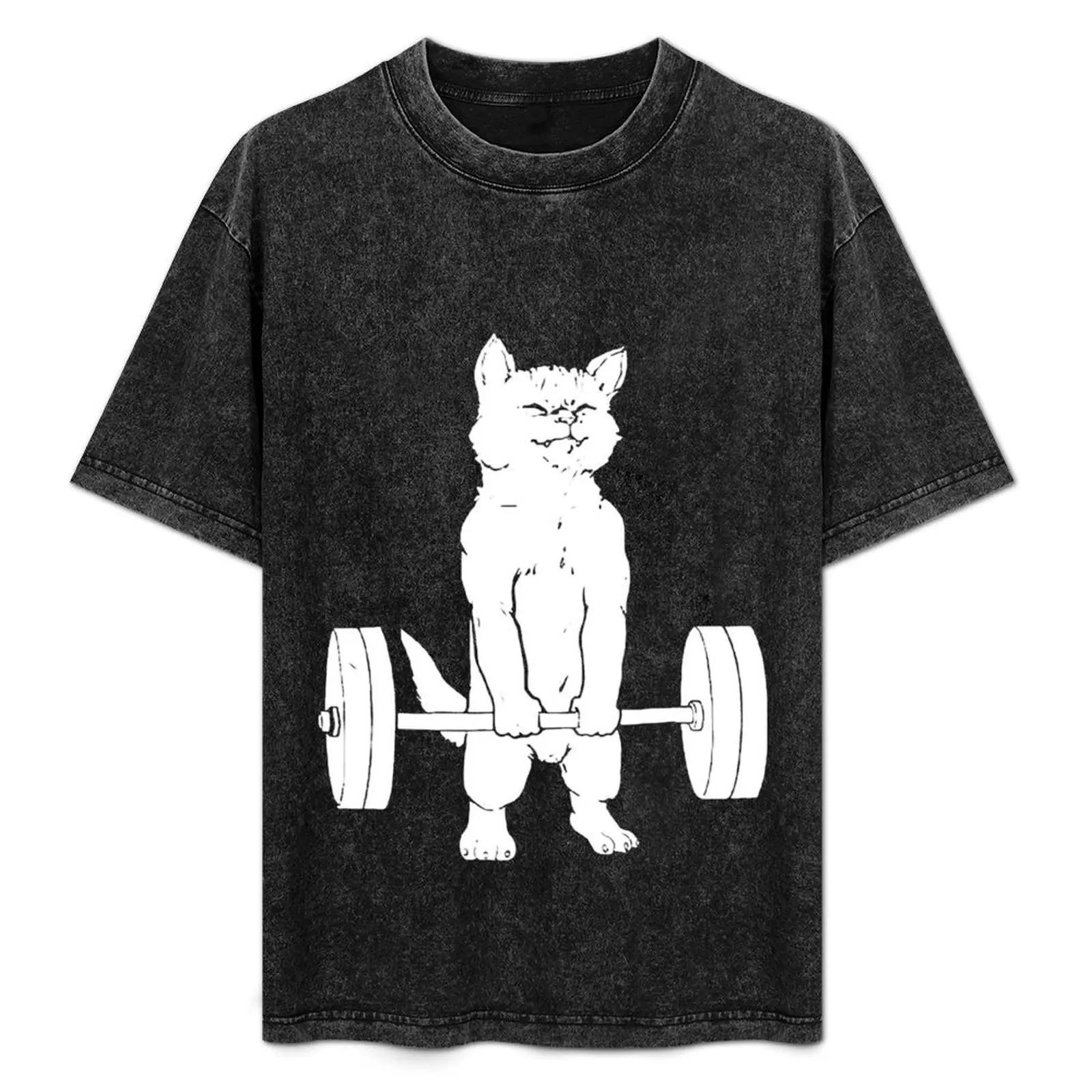 Cat Weightlifting and Gym T-Shirt Sporty Breathable Short Sleeve T-Shirt
Cat Weightlifting and Gym T-Shirt Sporty Breathable Short Sleeve T-Shirt