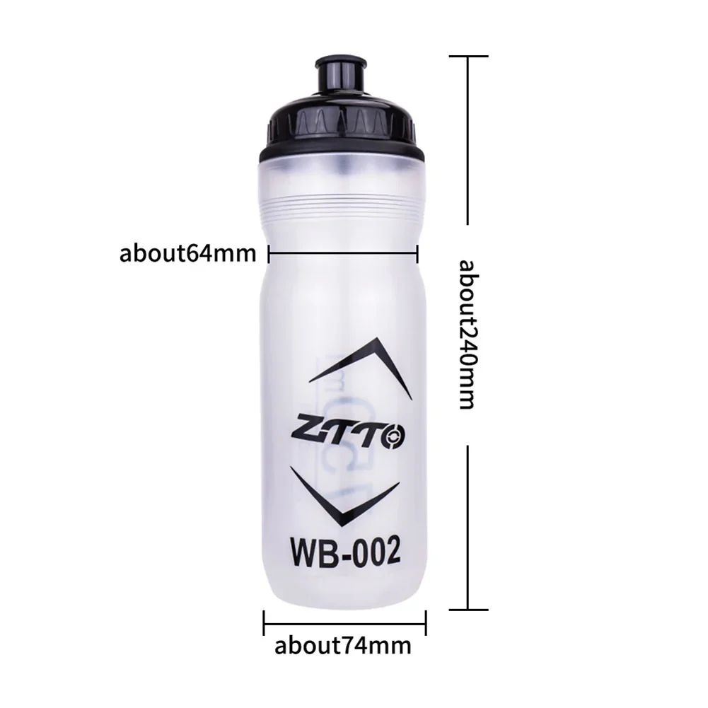 Bike Water Bottle Water Bottle Cycling Mountain Road Silicone+PP Sporting Universal White+black 750ml About 63g
Bike Water Bottle Water Bottle Cycling Mountain Road Silicone+PP Sporting Universal White+black 750ml About 63g