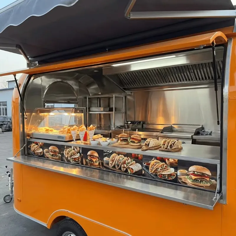 CE Certified Modern Design Street Vending Truck for Coffee Bar Juice Ice Cream Business Luxury Electric Mobile Food Cart
CE Certified Modern Design Street Vending Truck for Coffee Bar Juice Ice Cream Business Luxury Electric Mobile Food Cart