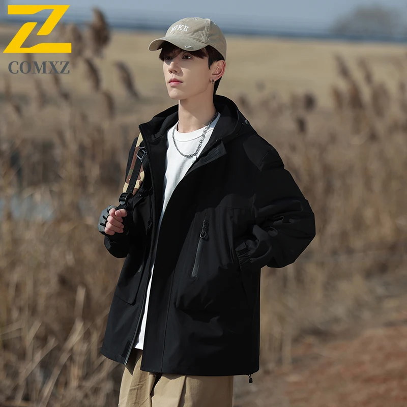 Spring Autumn Fashion Brand Hooded Jacket Retro Japanese Workwear Men's Jacket Functional Coat Mountain Youth Men's Windbreaker
Spring Autumn Fashion Brand Hooded Jacket Retro Japanese Workwear Men's Jacket Functional Coat Mountain Youth Men's Windbreaker