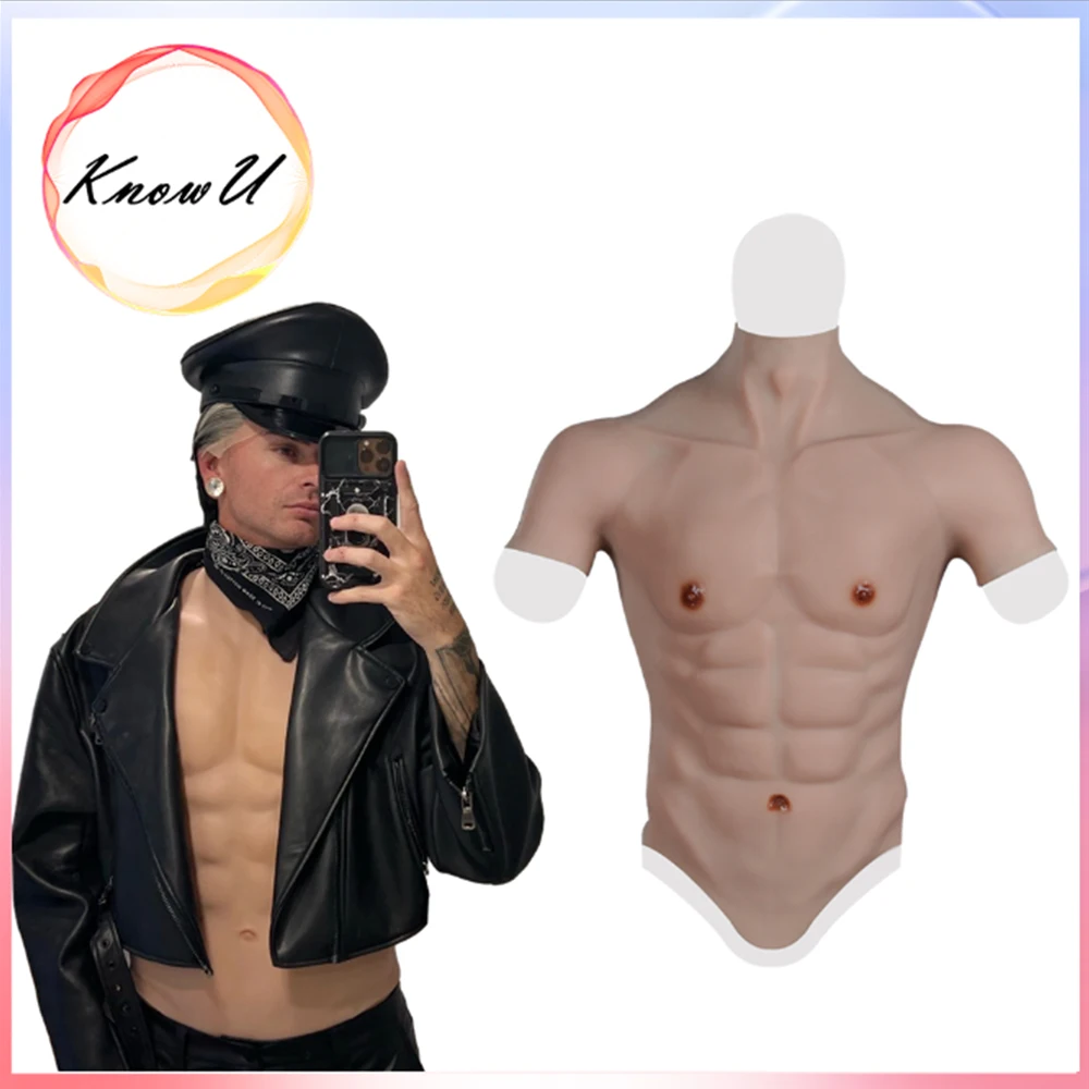 New Muscle Pectoral with Chest Hair Silicone Fake Pectoral for Female Pretenders Fake Muscle Display Cosplay Jacket
New Muscle Pectoral with Chest Hair Silicone Fake Pectoral for Female Pretenders Fake Muscle Display Cosplay Jacket