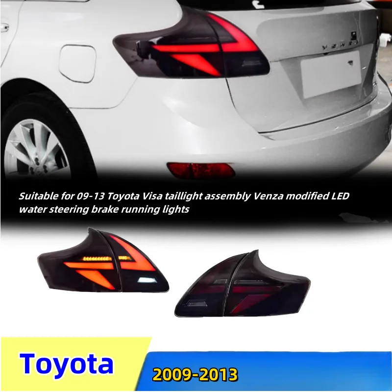 suitable 2009-2013 for Toyota Visa taillight assembly Venza modified LED running light water steering brake
suitable 2009-2013 for Toyota Visa taillight assembly Venza modified LED running light water steering brake