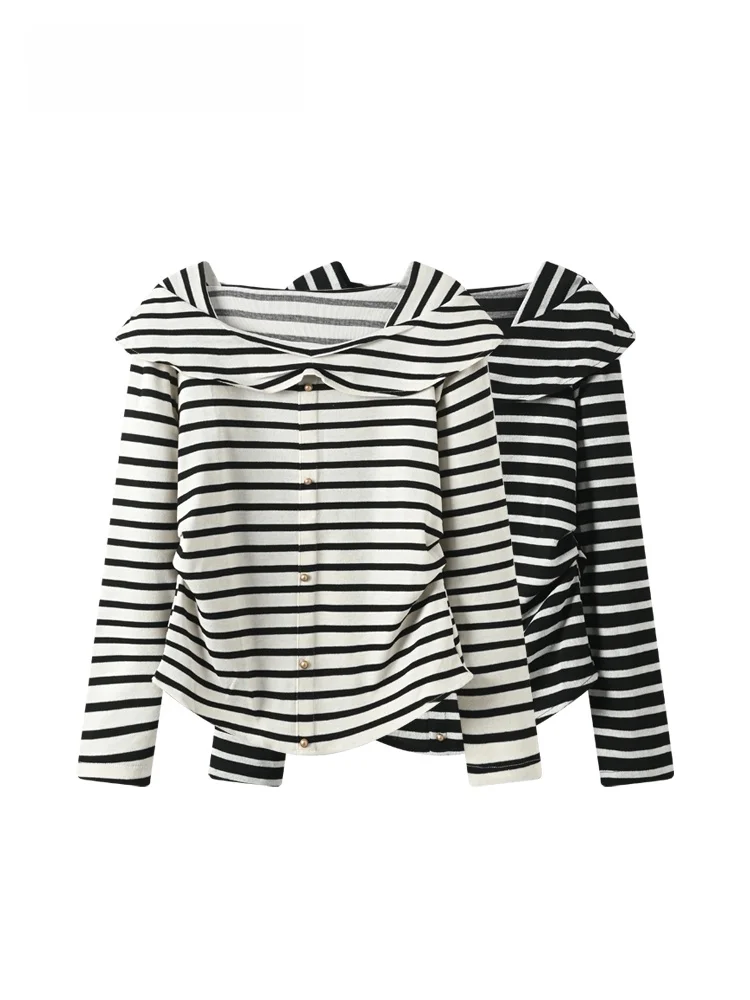 plus Size Women's Long Sve T-irt Square Collar Stripe Pattern Slimming Effect Autumn New Sle Cara CLUB plus Size Faion
plus Size Women's Long Sve T-irt Square Collar Stripe Pattern Slimming Effect Autumn New Sle Cara CLUB plus Size Faion