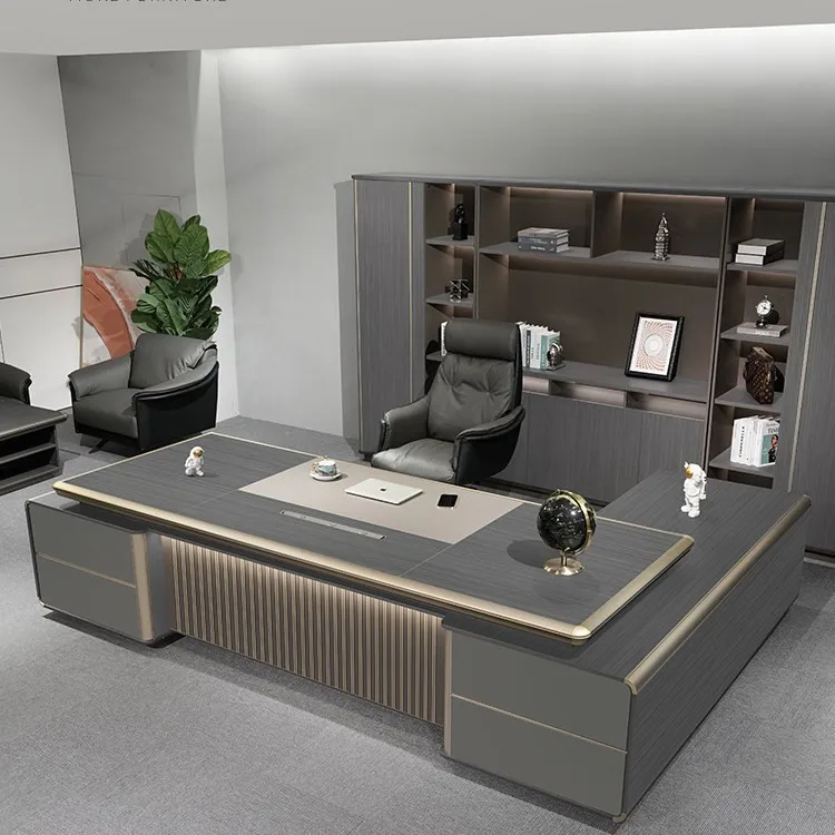 President Chairperson Desk Premium Sense Desk Manager Office Desk Chair Combination
President Chairperson Desk Premium Sense Desk Manager Office Desk Chair Combination