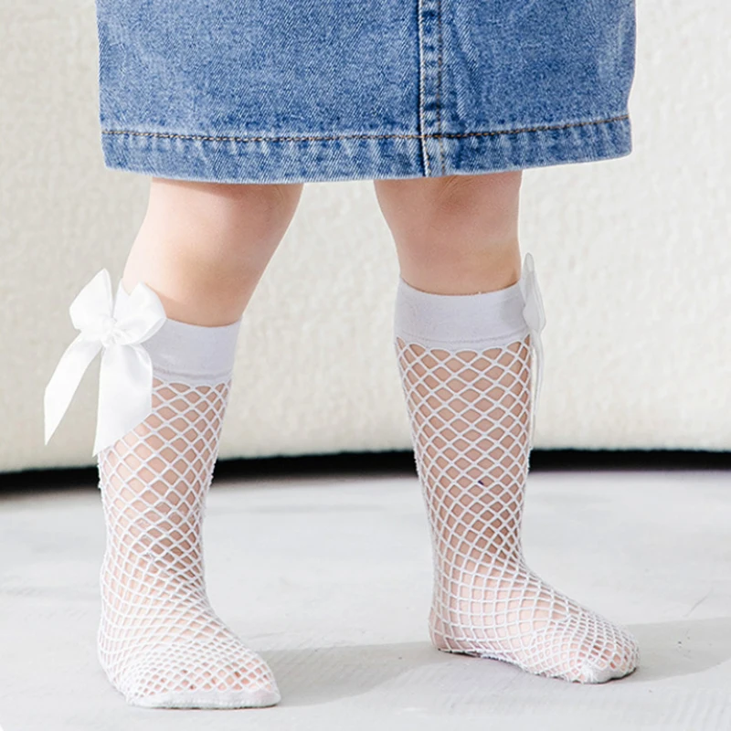 Fashion Vintage Solid Color Bow Baby Girls Mesh Socks Summer Breathable Mesh Fishnet Ankle High Socks Toddler Girls Long Sock
Fashion Vintage Solid Color Bow Baby Girls Mesh Socks Summer Breathable Mesh Fishnet Ankle High Socks Toddler Girls Long Sock