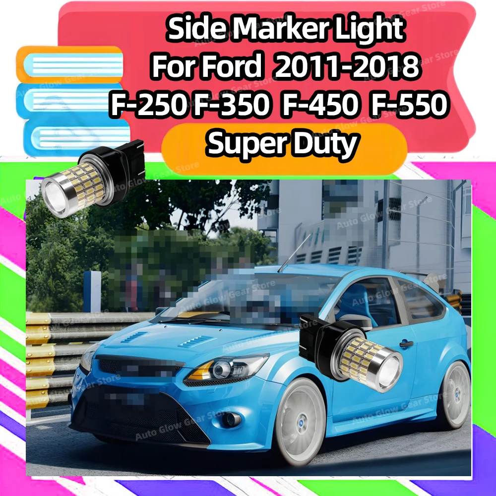 2x Rear Side Marker Lights 6000K For Ford F-250 F-350 F-450 F-550 Super Duty 2011-2018 LED Bulbs 3157 T25 Lamps 12V Accessories
2x Rear Side Marker Lights 6000K For Ford F-250 F-350 F-450 F-550 Super Duty 2011-2018 LED Bulbs 3157 T25 Lamps 12V Accessories