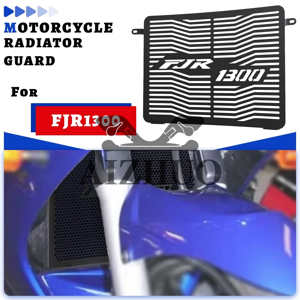 Для Yamaha FJR1300 FJR 1300 2006-2024 2023 2021, защитная крышка радиатора мотоцикла, решетка, защитная решетка, аксессуары
Для Yamaha FJR1300 FJR 1300 2006-2024 2023 2021, защитная крышка радиатора мотоцикла, решетка, защитная решетка, аксессуары