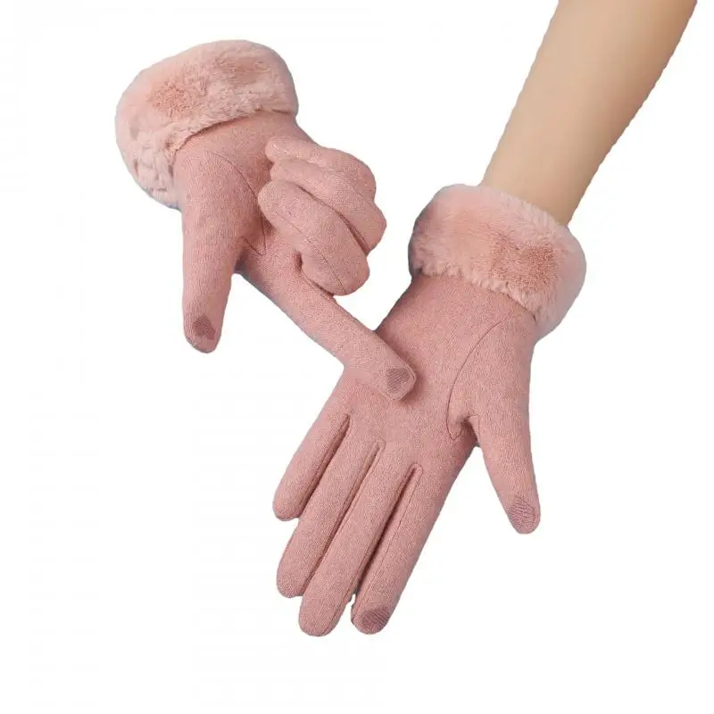 Cashmere Gloves for Women Winter Autumn Plus Velvet Thick Warm Korean Style Cute Driving Touch Screen Gloves
Cashmere Gloves for Women Winter Autumn Plus Velvet Thick Warm Korean Style Cute Driving Touch Screen Gloves