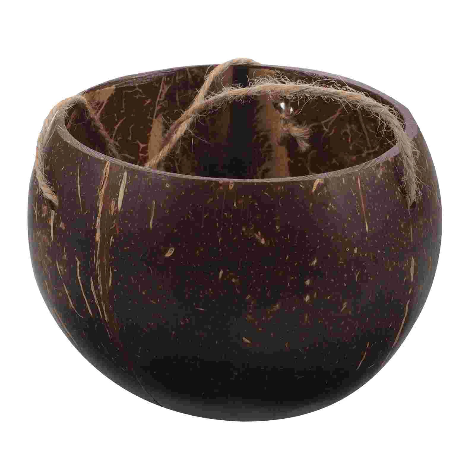 Natural Coconut Shell Flowerpot Pots for Plants Garden Wall Hanging Planter Basket
Natural Coconut Shell Flowerpot Pots for Plants Garden Wall Hanging Planter Basket