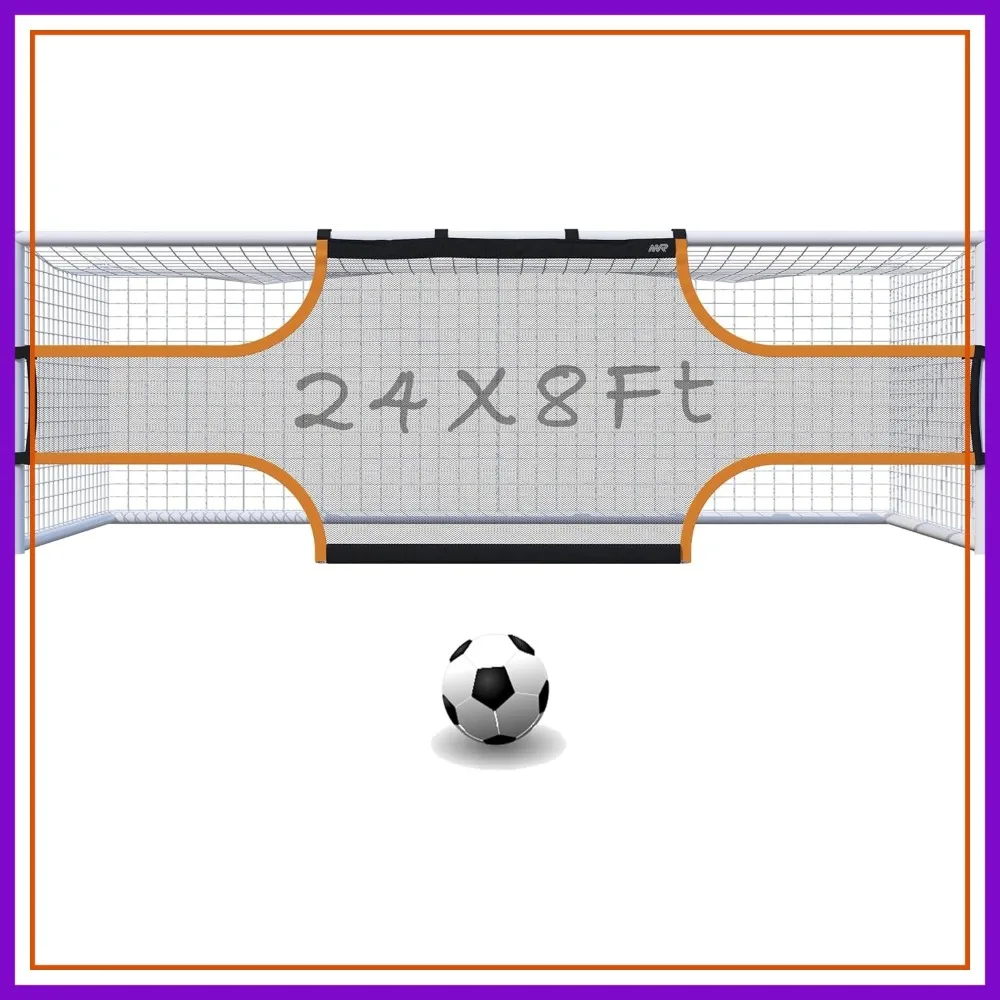 Professional Soccer Goal Target Sheet, Field Net for Shooting Practice Aid
Professional Soccer Goal Target Sheet, Field Net for Shooting Practice Aid